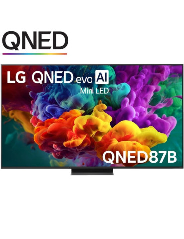 Televisor LG QNED evo AI QNED87 Mini LED 65QNED87B6A 65"/ Ultra HD 4K/ Smart TV/ WiFi