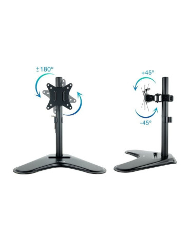 Soporte de Mesa Orientable/ Inclinable Tooq DB1701TN-B para TV y Portátil de 17-32" 2
