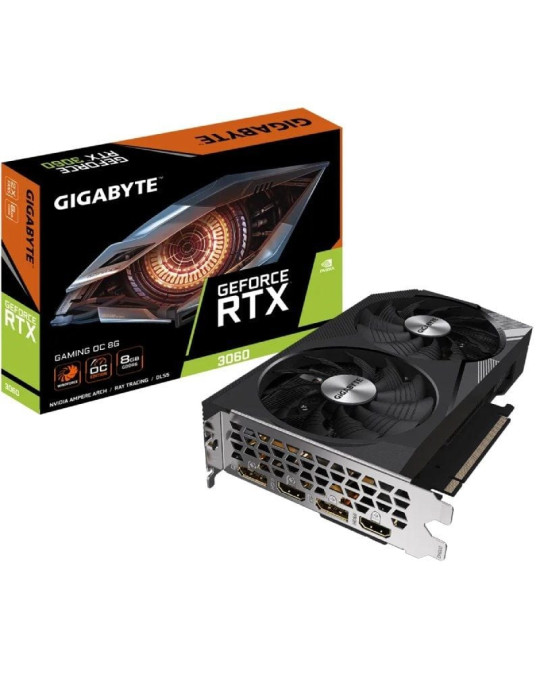 Tarjeta Gráfica Gigabyte GeForce RTX 3060 GAMING OC/ 8GB GDDR6 Tarjeta Gráfica Gigabyte GeForce RTX 3060 GAMING OC/ 8GB GDDR6