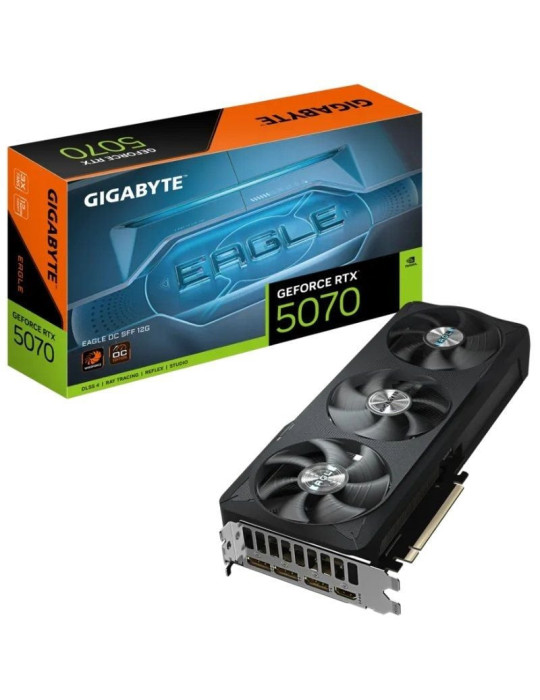 Tarjeta Gráfica Gigabyte GeForce RTX 5070 Eagle OC SFF/ 12GB GDDR7 Tarjeta Gráfica Gigabyte GeForce RTX 5070 Eagle OC SFF/ 12GB GDDR7