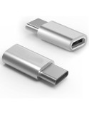 Adaptador Micro USB 3GO A201 Micro USB Hembra - USB Tipo-C Macho