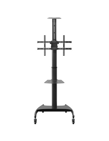 Soporte de Suelo Inclinable/ Giratorio con Ruedas y Manivela Aisens FT70TE-169 para TV 37-70"/ hasta 50kg 2