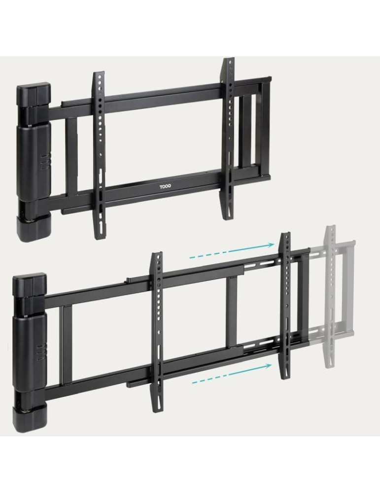 Soporte de Pared Eléctrico Giratorio TooQ LPM4381XL-B para TV de 32-75"/ hasta 50kg