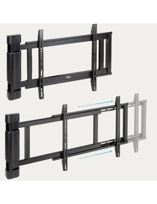 Soporte de Pared Eléctrico Giratorio TooQ LPM4381XL-B para TV de 32-75"/ hasta 50kg