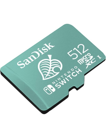 Tarjeta de Memoria SanDisk Nintendo Switch 512GB microSD XC UHS-I/ Clase 10/ 100MBs 2
