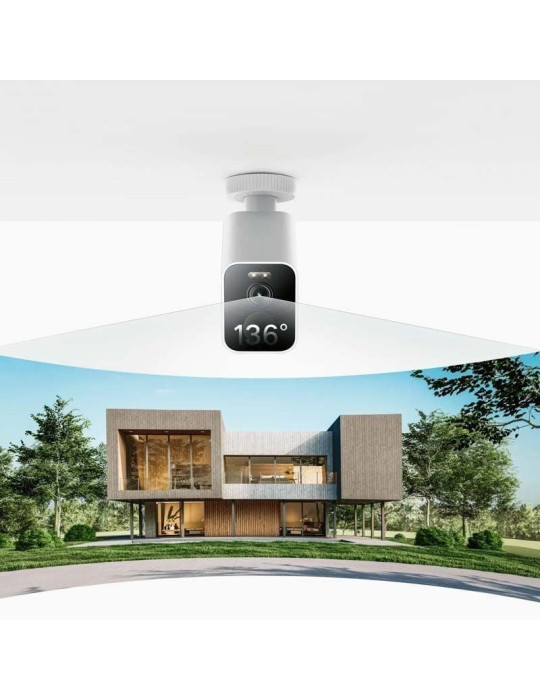Cámara de Videovigilancia Xiaomi Outdoor Camera BW500/ 2K/ 136 / Visión Nocturna/ Control desde APP