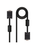Cable SVGA Nanocable 10.15.0102/ VGA Macho - VGA Macho/ 1.8m/ Negro