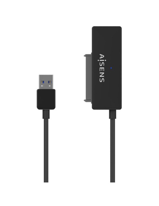 Adaptador para Discos Duros 2.5"/3.5" Aisens ASE-35A01B/ USB 3.0 - SATA/ con Alimentador