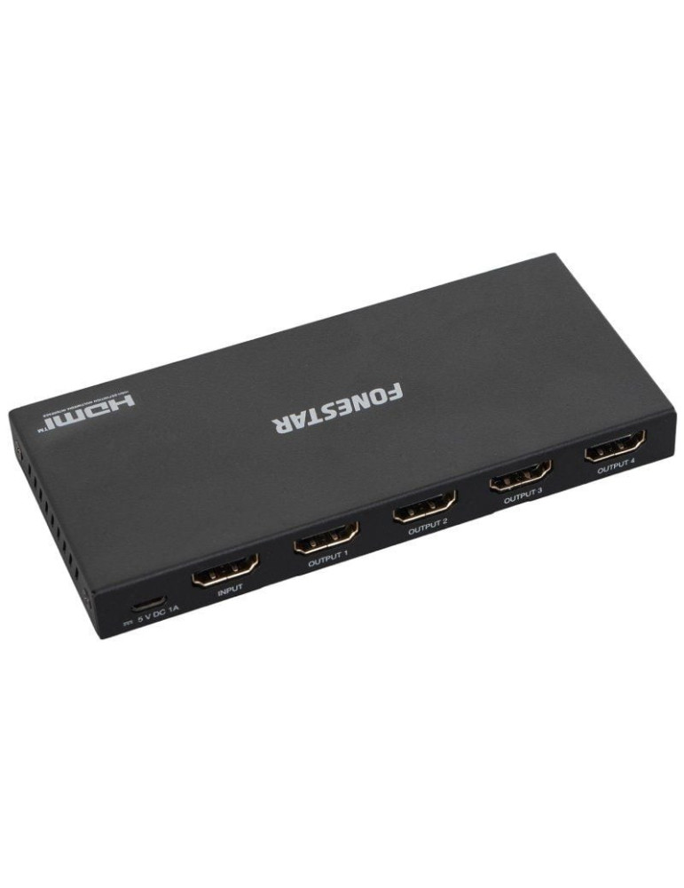 Duplicador Fonestar FO-22S4ED/ 4xHDMI Hembra - HDMI Macho