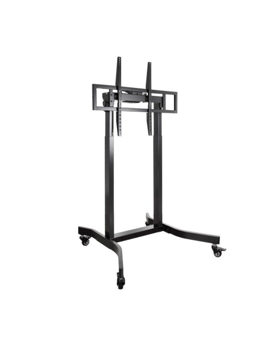 Soporte de Suelo Eléctrico con Ruedas TooQ FSM02-B para TV 55-100"/ hasta 120kg