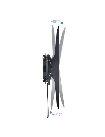 Soporte de Pared Fijo Inclinable TooQ LP42130T-B para TV de 60-100"/ hasta 130kg 2