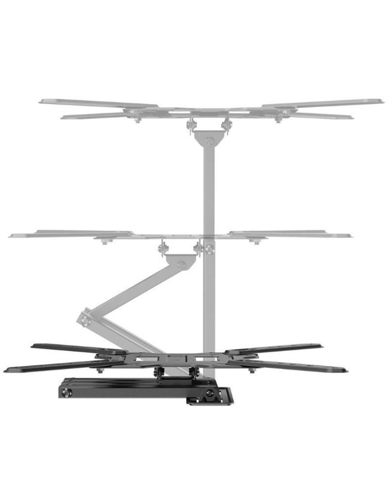Soporte de Pared Inclinable/ Giratorio Aisens WT65TSE-417 para TV de 23-65"/ hasta 30kg