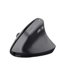 Ratón Vertical Inalámbrico Trust Bayo II/ Batería recargable/ Hasta 2400 DPI