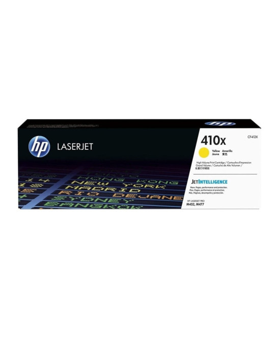Tóner Original HP n 410X XL Alta Capacidad/ Amarillo