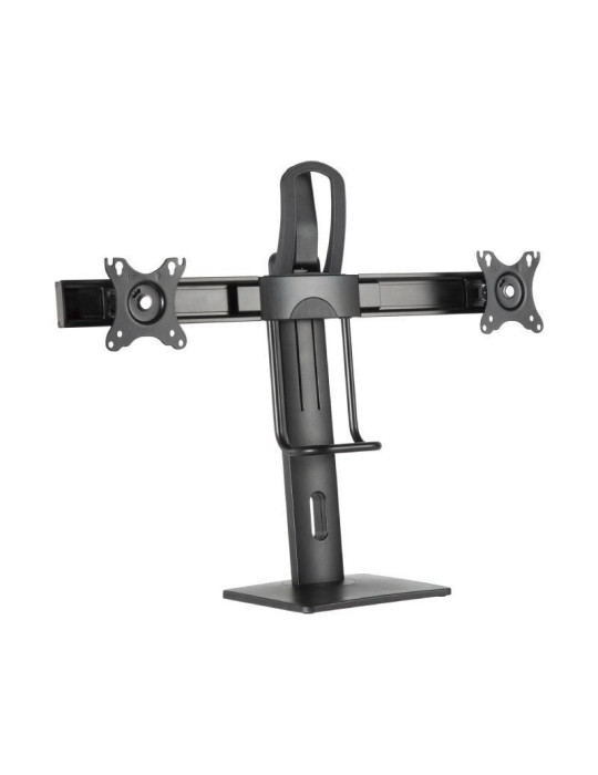 Soporte de Sobremesa con Contrapeso para 2 Monitores Aisens DT27TSR-065/ Giratorio/ Inclinable/ hasta 6kg