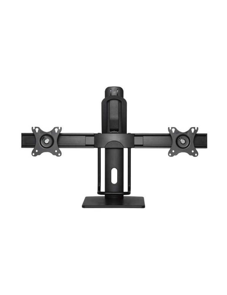 Soporte de Sobremesa con Contrapeso para 2 Monitores Aisens DT27TSR-065/ Giratorio/ Inclinable/ hasta 6kg