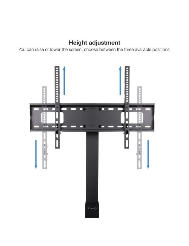 Soporte de Suelo TooQ FS2285M-B para TV de 37-70"/ hasta 40kg