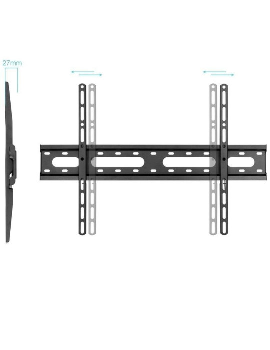 Soporte de Pared Inclinable TooQ LP1082F-B para TV de 37-80"/ hasta 45kg