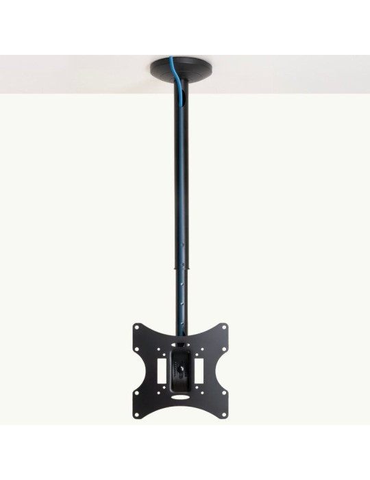 Soporte de Techo Giratorio/ Inclinable/ Nivelable TooQ LPCE2301TSLI-B para TV de 23-42"/ hasta 30kg