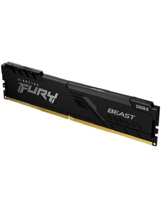 Memoria RAM Kingston FURY Beast RGB 16GB/ DDR4/ 3600MHz/ 1.35V/ CL15/ DIMM