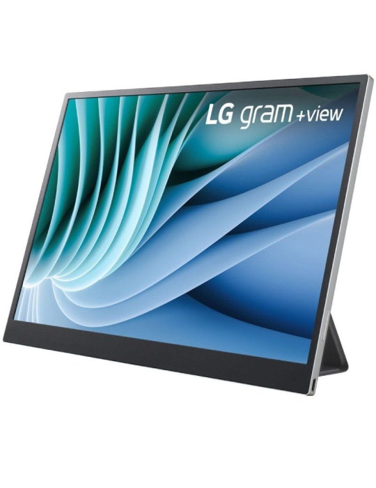 Monitor Portátil LG Gram +view 16MR70 16"/ WQXGA/ Negro y Plata