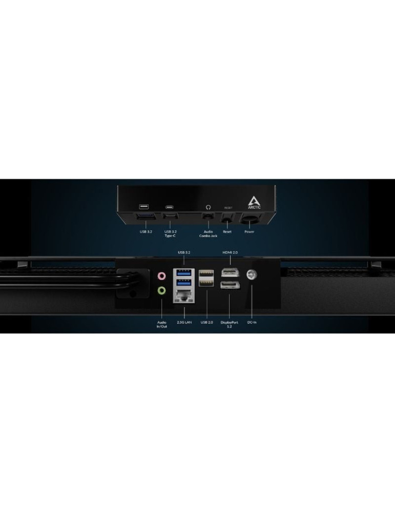 PC Arctic Senza Under Desk ACPCC00006A Ryzen 7 5700G/ 32GB/ 1TB SSD/ Win11 Pro