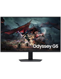 Monitor Gaming Samsung Odyssey G5 S32DG500EU 32"/ QHD/ 1ms/ 180Hz/ IPS/ Regulable en altura/ Negro