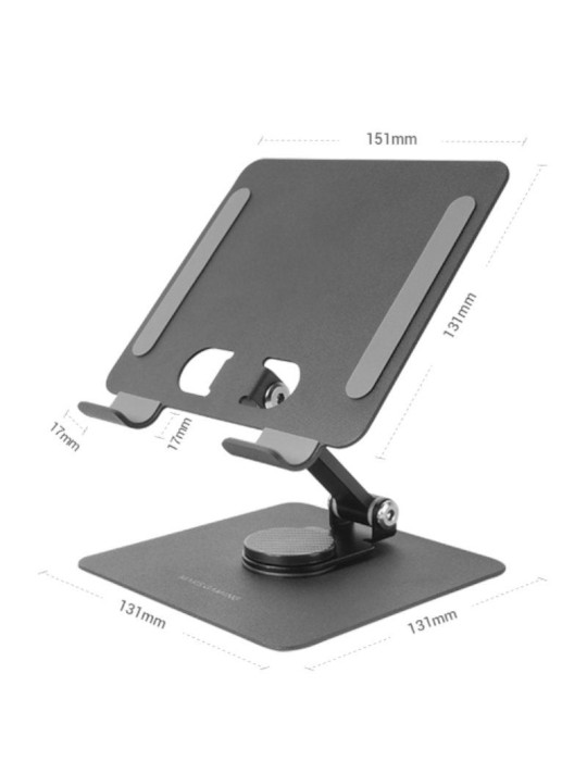 Soporte para Tablets/Convertibles Mars Gaming MA-RST/ hasta 13"/ Negro