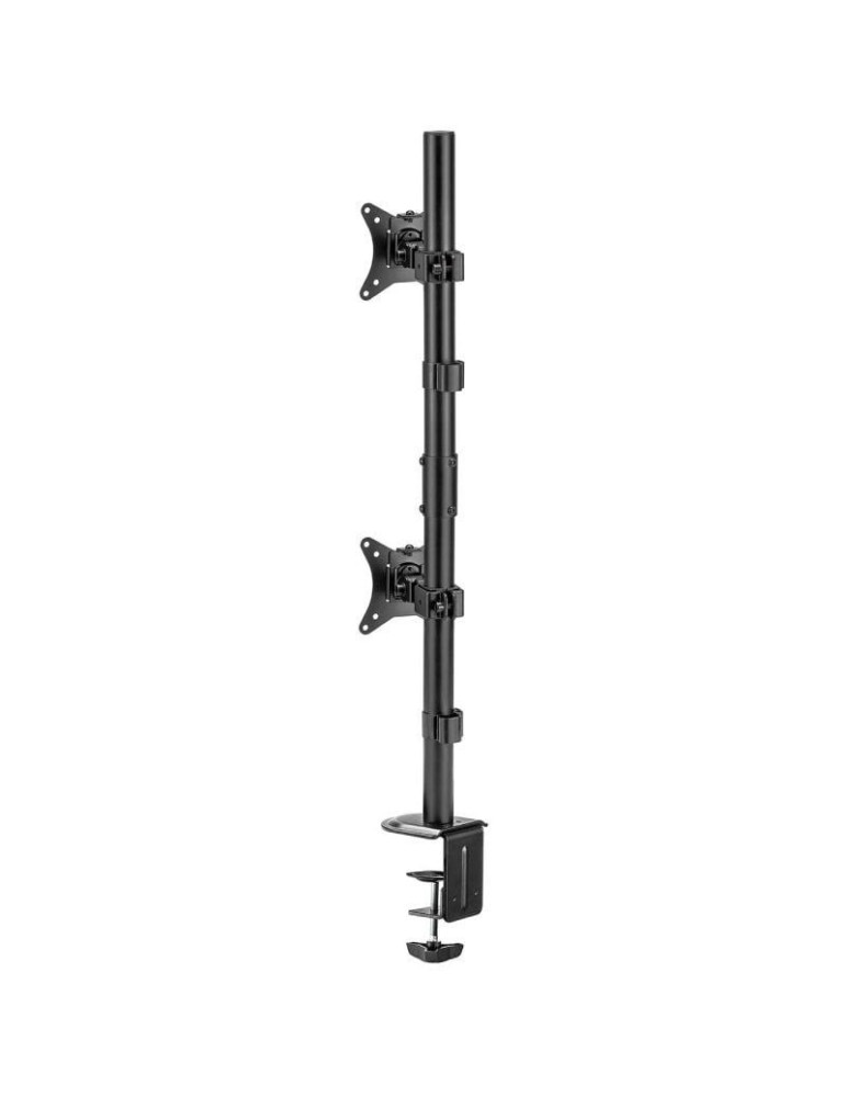 Soporte de Mesa para 2 Monitores o TV Aisens DT32TSR-229/ Giratorio/ Inclinable/ hasta 9kg