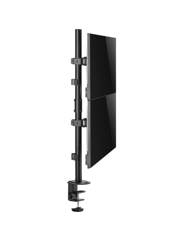 Soporte de Mesa para 2 Monitores o TV Aisens DT32TSR-229/ Giratorio/ Inclinable/ hasta 9kg