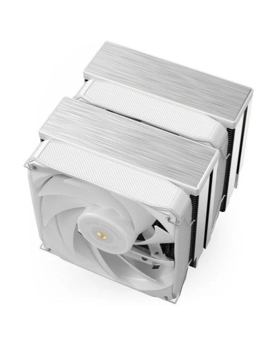 Ventilador con Disipador Doble Mars Gaming MCPU-XU6/ 2x 12cm/ Blanco