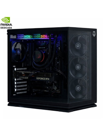 PC Gaming KVX Phobos 1 AMD Ryzen 7 7800X3D/ 32GB/ 2TB SSD/ GeForce RTX 5070/ Sin Sistema Operativo