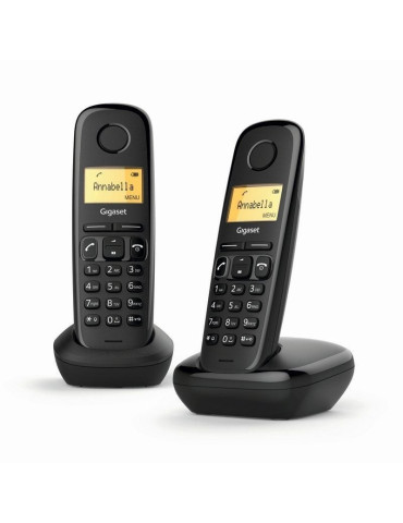 Teléfono Inalámbrico Gigaset A170/ Pack DUO/ Negro 2
