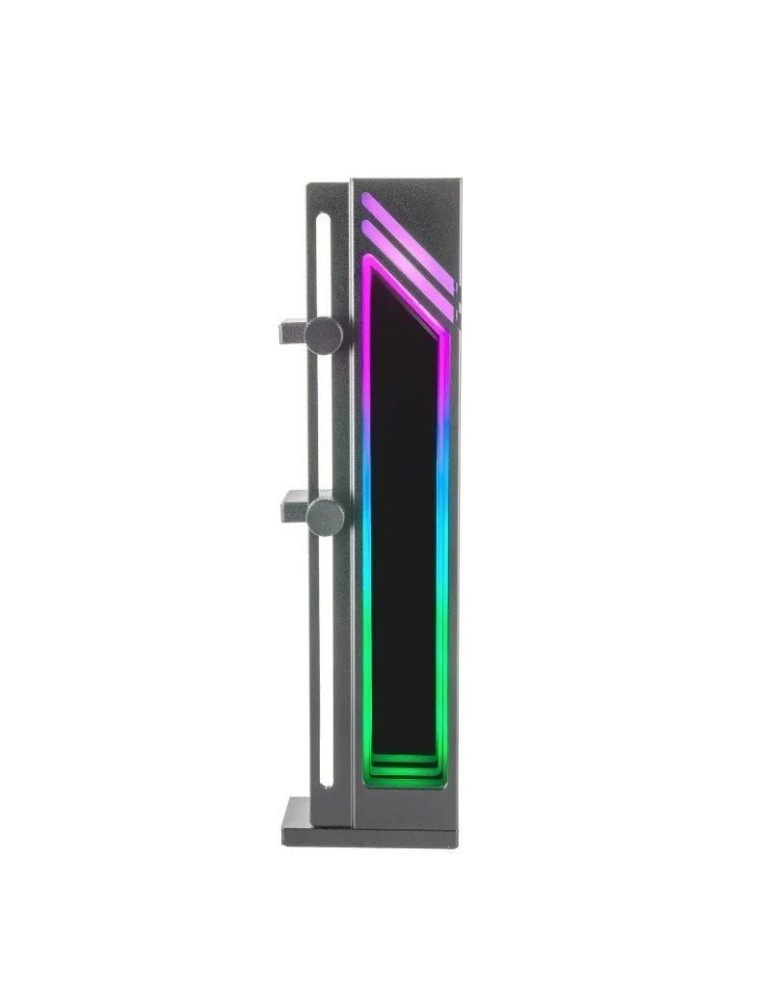 Soporte para Tarjeta Gráfica ARGB Mars Gaming MCA-GCB/ Compatibilidad Universal/ Negro