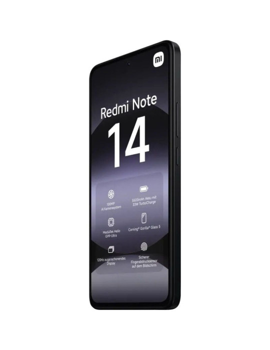 Smartphone Xiaomi Redmi Note 14 8GB/ 256GB/ 6.67"/ Negro
