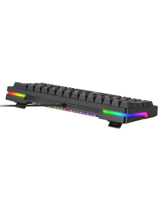 Teclado Gaming Mecánico Mars Gaming MKMINIPRO/ Switch Amarillo