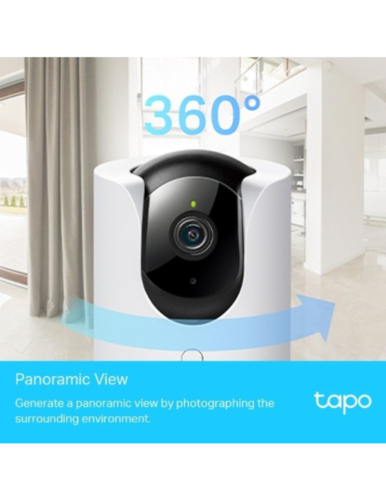 Cámara de Videovigilancia TP-Link Tapo C225/ 120 / Visión Nocturna/ Control desde APP