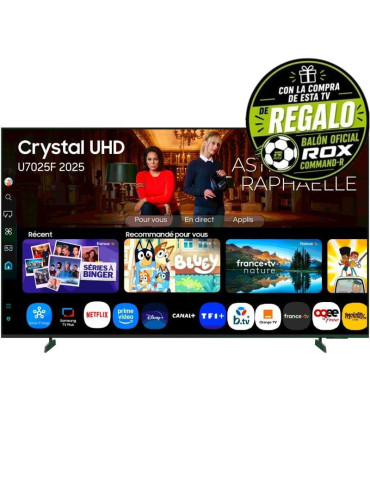Televisor Samsung Crystal UHD U7025F TU43U7025FK 43"/ UltraHD 4K/ Smart TV/ WiFi