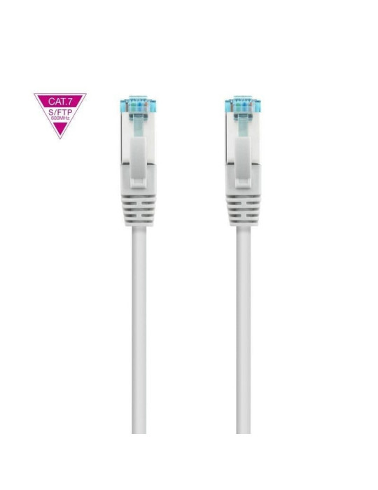 Cable de Red RJ45 SFTP Nanocable 10.20.1703 Cat.7/ 3m/ Gris