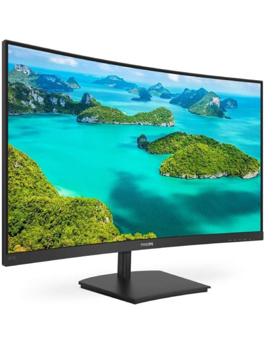 Monitor Curvo Philips E-Line 241E1SC 23.6"/ Full HD/ Negro