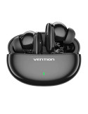Auriculares Bluetooth Vention NBFB0 con estuche de carga/ Autonomía 7h/ Negros