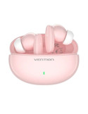 Auriculares Bluetooth Vention NBFP0 con estuche de carga/ Autonomía 7h/ Rosas