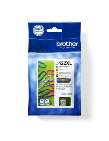 Cartucho de Tinta Original Brother LC-422XL Alta Capacidad Multipack/ Cian/ Magenta/ Amarillo/ Negro 2