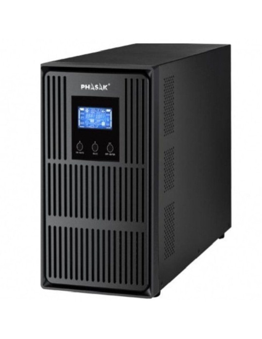 SAI Online Conqueror Pro 1000 VA Online LCD/ 1000VA-900W/ 3 Salidas/ Formato Torre SAI Online Conqueror Pro 1000 VA Online LCD/ 1000VA-900W/ 3 Salidas/ Formato Torre