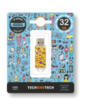Pendrive 32GB Tech One Tech Emojis USB 2.0