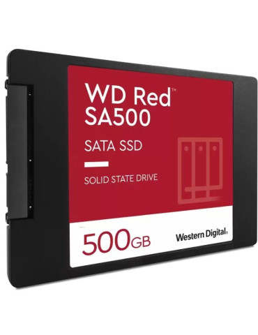 Disco SSD Western Digital WD Red SA500 NAS 500GB/ SATA III 2