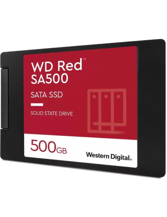 Disco SSD Western Digital WD Red SA500 NAS 500GB/ SATA III