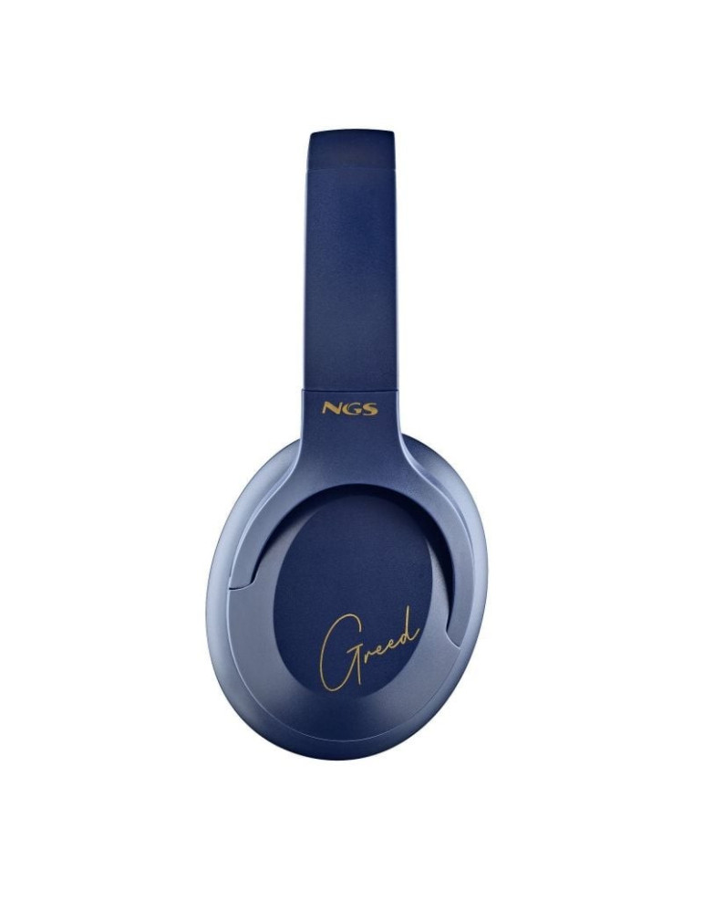Auriculares Inalámbricos NGS Artica Greed/ con Micrófono/ Bluetooth/ Azules
