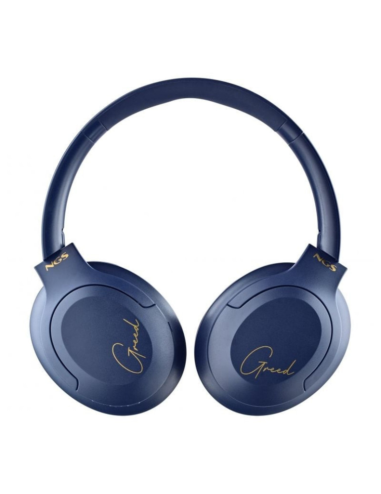 Auriculares Inalámbricos NGS Artica Greed/ con Micrófono/ Bluetooth/ Azules