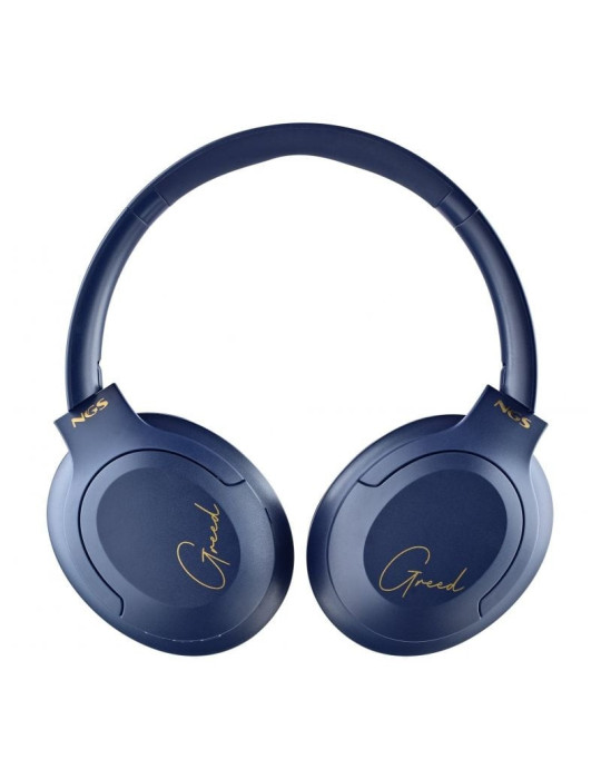Auriculares Inalámbricos NGS Artica Greed/ con Micrófono/ Bluetooth/ Azules